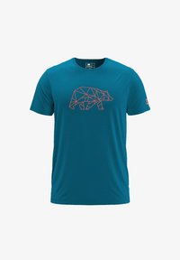 Unausgewählt, blau orange