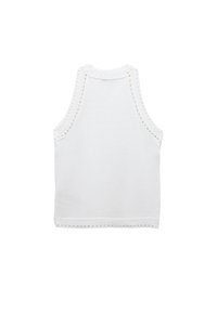 Koton HALTER NECK CROCHETED  - Top - white