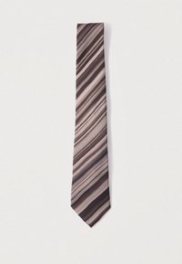 TIE PAINTED - Cravatta - grey