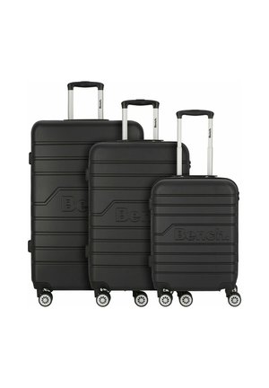 Bench ESCAPE 4 ROLLEN 3-TEILIG SET - Luggage set - schwarz