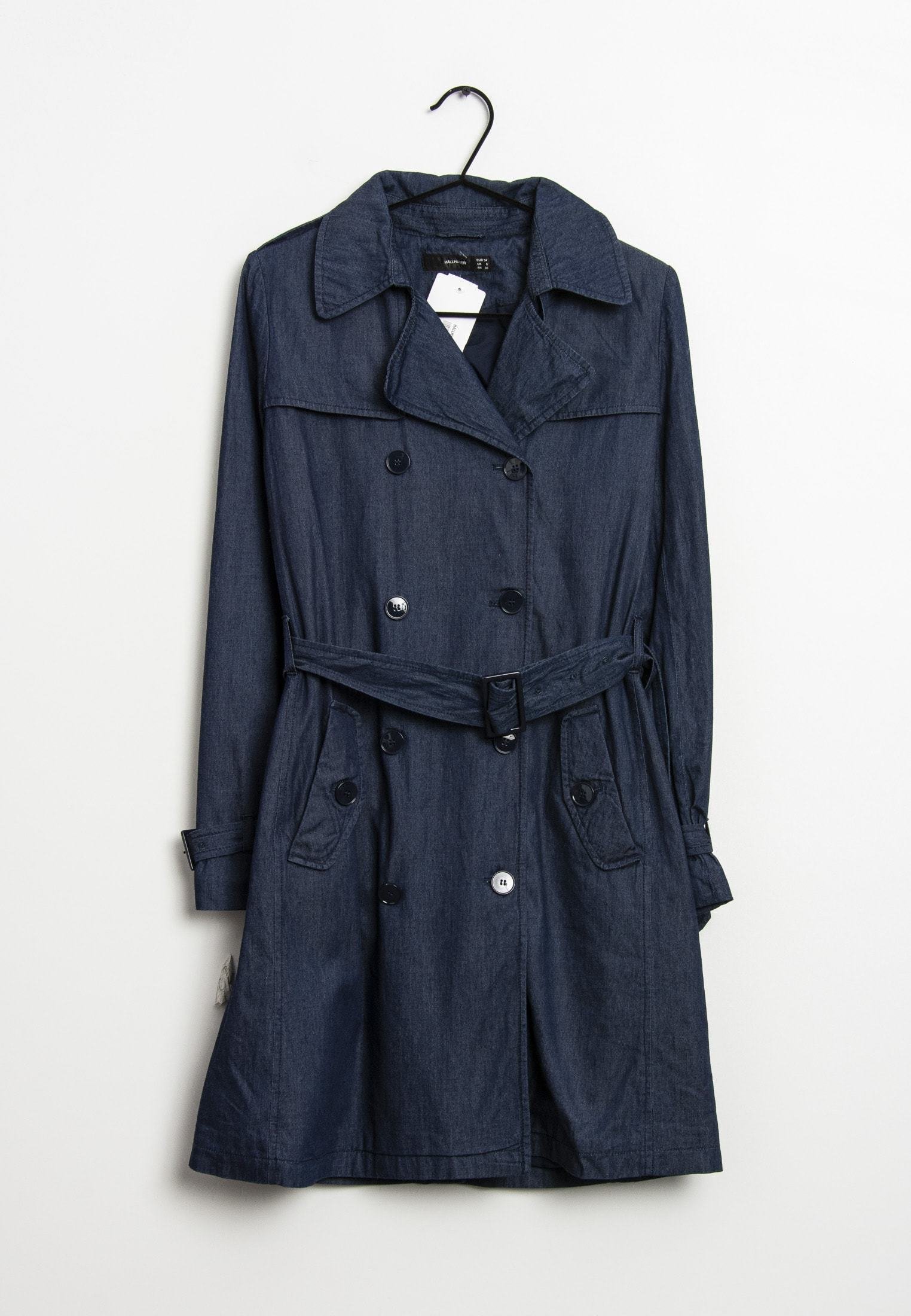 Hallhuber Trenchcoat Blau Zalando De