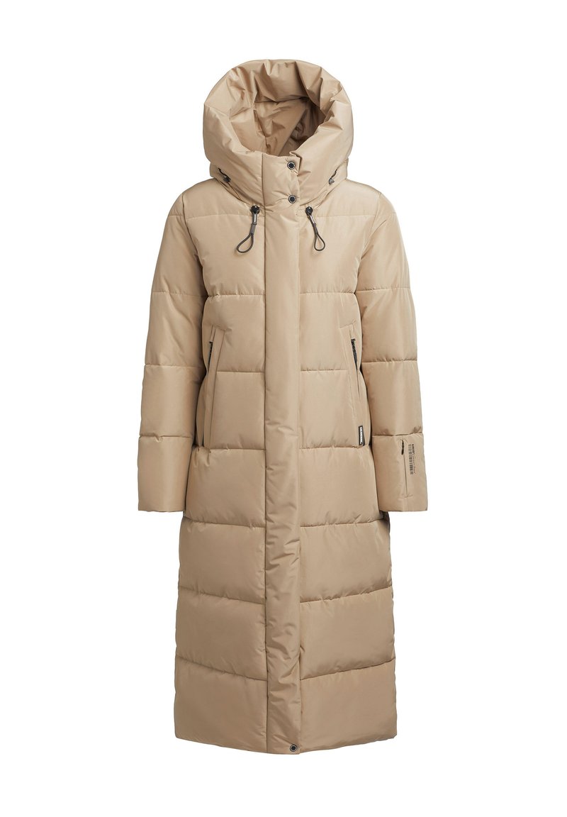 khujo Wintermantel zandkleur