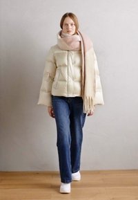Anna Field Cachecol - light pink/white