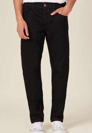 Jean droit - denim noir