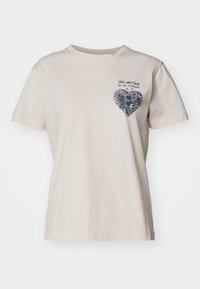 DISCOVER HEART - T-Shirt sport - sea shell