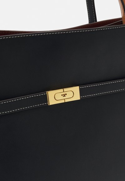 Tory Burch LEE RADZIWILL DOUBLE BAG - Bolso de mano - black