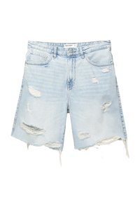 BERMUDA  - Kratke hlače od trapera - light-blue denim