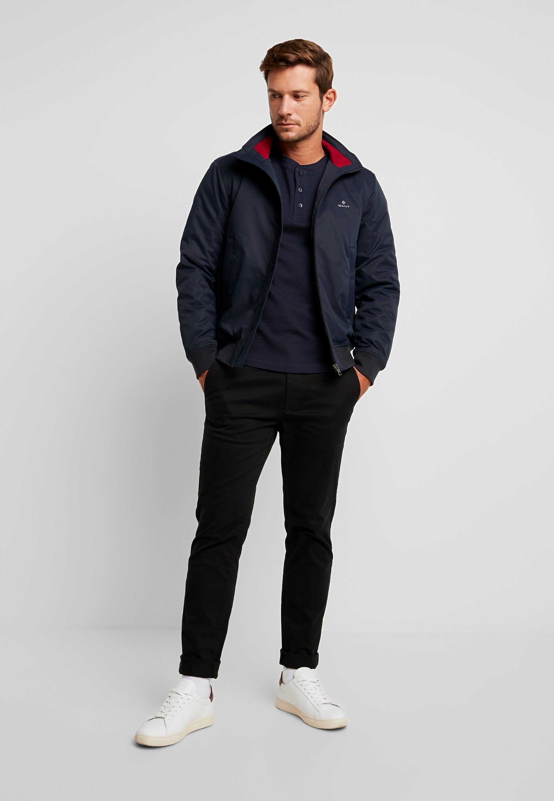 GANT THE HAMPSHIRE JACKET Bomberjacka navy Zalando.se GANT THE HAMPSHIRE JACKET Bomberjacka navy Zalando.se
