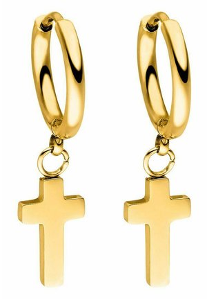 CROSS CREOLE - Oorbellen - gold-coloured