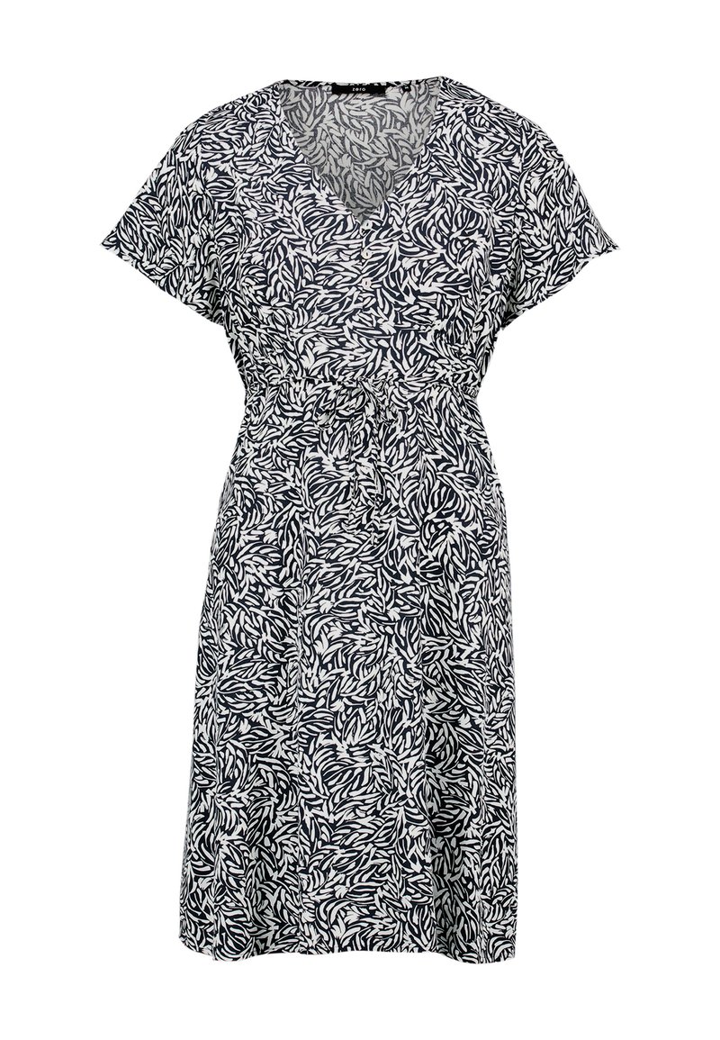 zero Robe chemise - dark blue cream/bleu - ZALANDO.FR