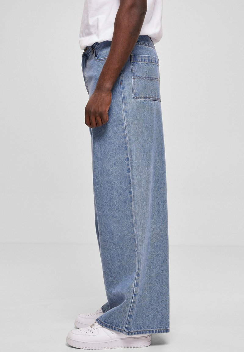 Urban Classics Gebreide denim joggingbroek mannen trainingsbroek zwart basics, streetwear, Realblack Washed, XXL