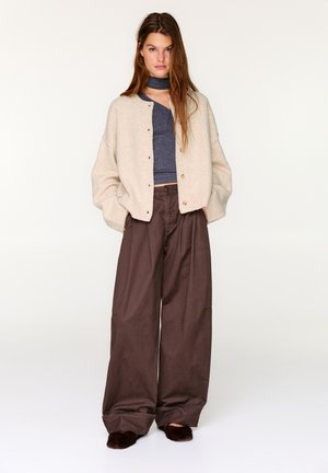 PULL&BEAR Cardigan - sand