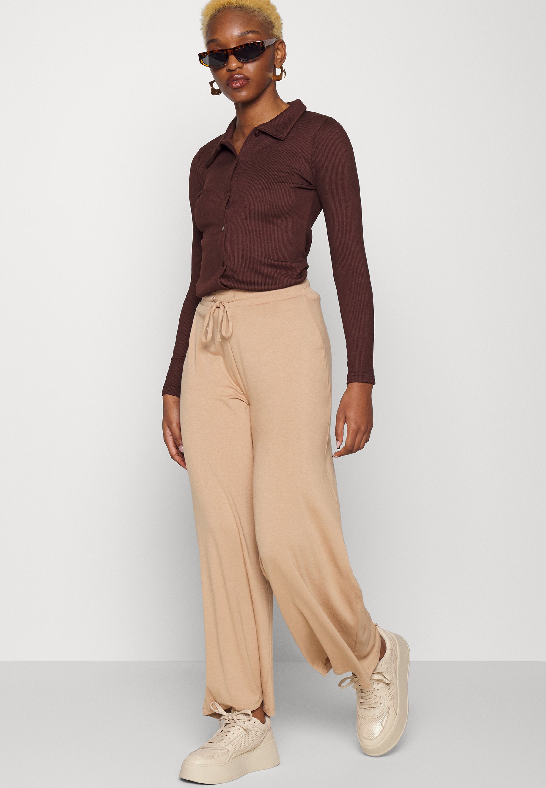 petite wide leg trousers
