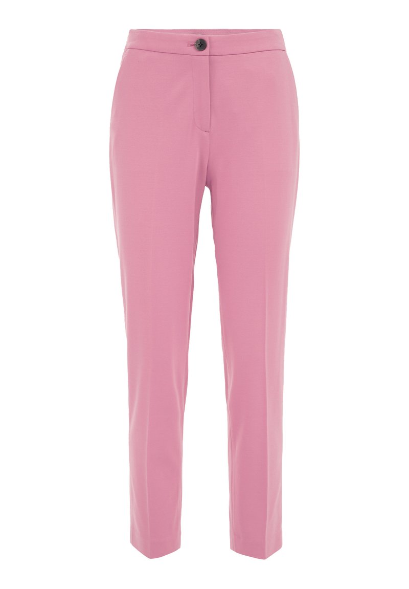 WE Fashion Broek gemêleerd donkerroze WE Fashion Broek gemêleerd donkerroze