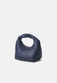 Gina Tricot BRAIDED HANDBAG - Torbica - navy