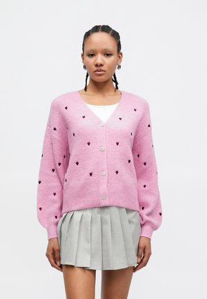 YASFLEUR CARDIGAN - Cardigan - begonia pink