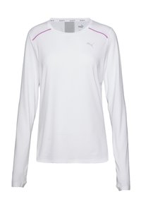 RUN CLOUDSPUN MARATHON - Bluză sport - puma white