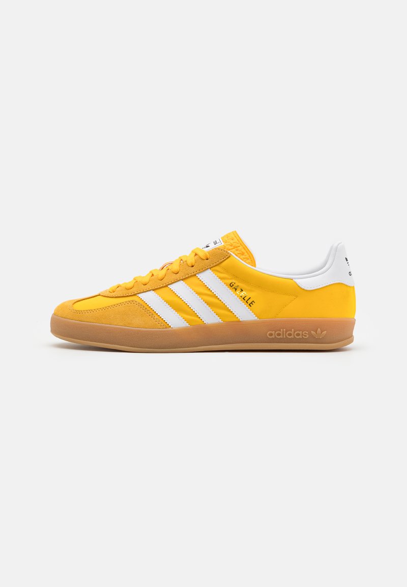 adidas Originals - GAZELLE INDOOR UNISEX - Tossud - crew yellow/footwear white/almost yellow, Suurenda