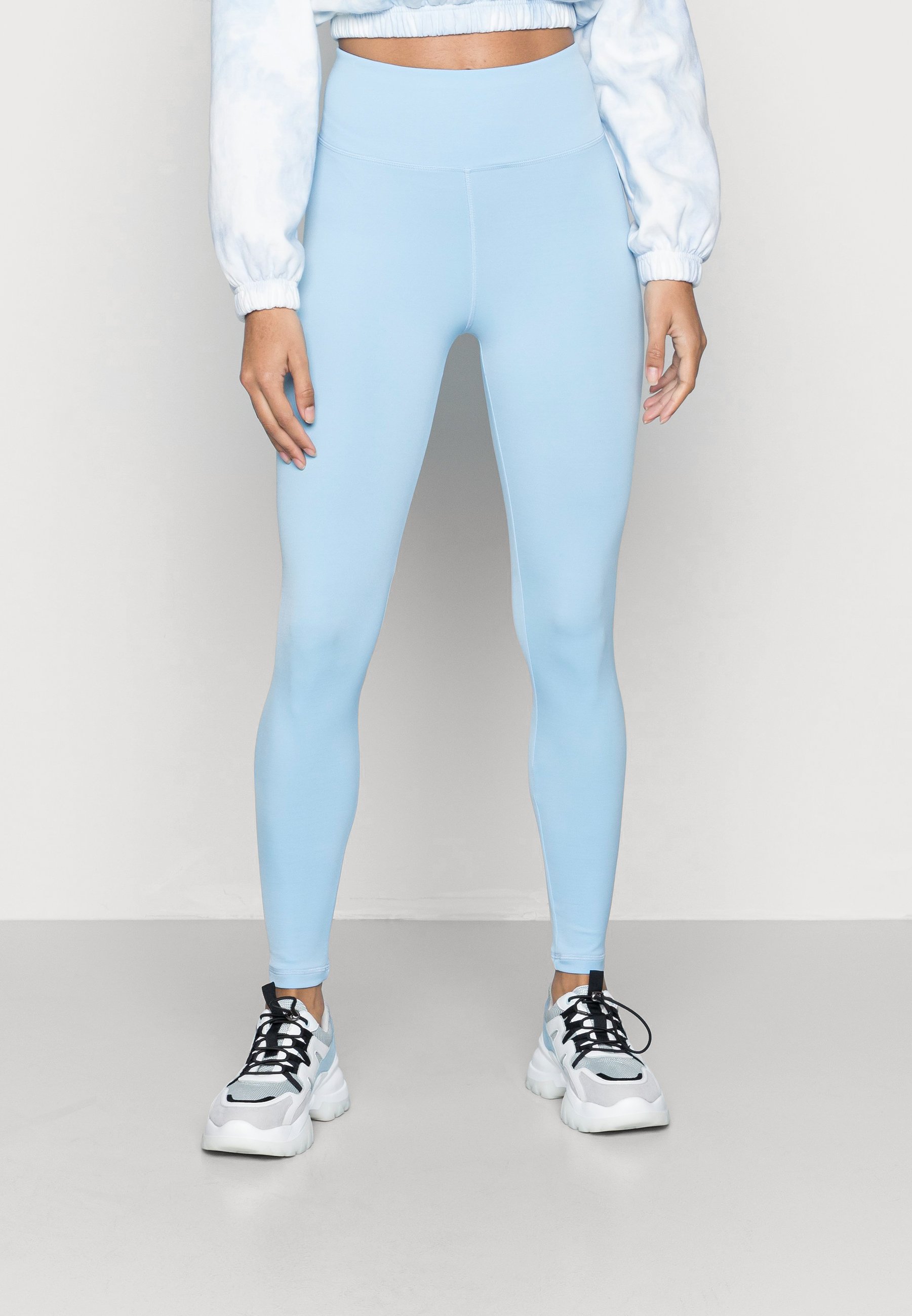 Gina Tricot SAMANTHA HIGH WAIST - Leggings - blue bell/azul claro -  Zalando.es