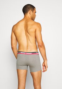 Levi's® LOGO BOXER BRIEF 2 PACK - Calzoncillos - black/grey melange