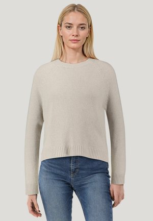 Strickpullover - sand-melange