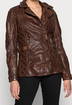 Gipsy by Mauritius Giacca di pelle - dark brown