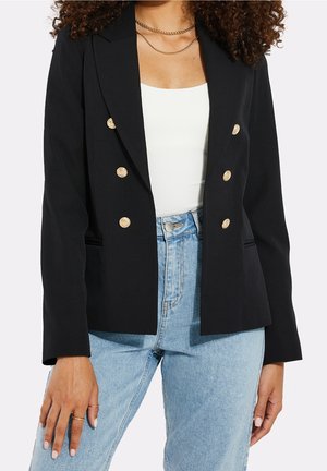 Threadbare Blazer - black