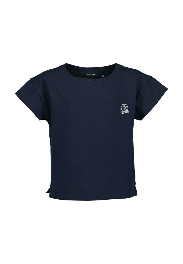 BASICS - T-Shirt print -  dk blau