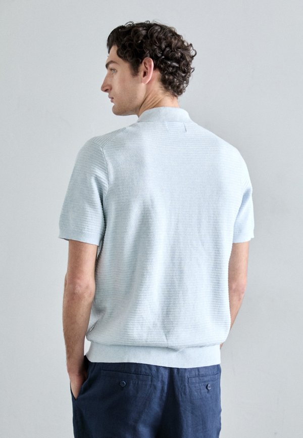 GUSTAV FULL ZIP - Shirt - winter sky2