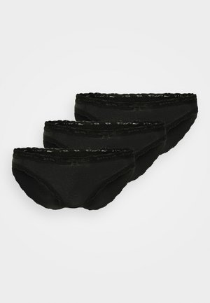 MINI 3 PACK - Slip - black