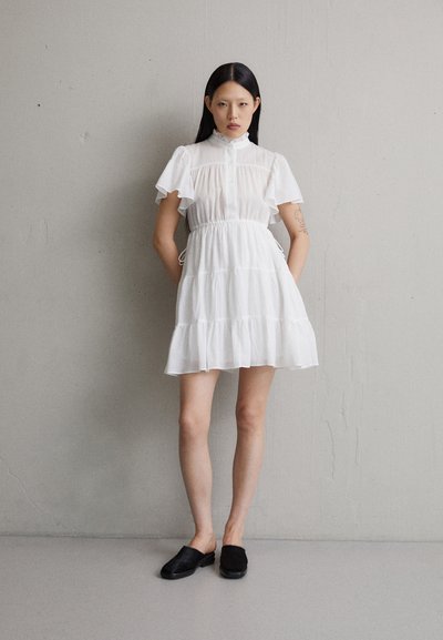 DESIGNERS REMIX LUCIA LAYER DRESS - Φόρεμα ημέρας - white