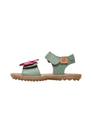 Sandalo Naturino Begonia In Pelle Con Fiori - Sandalo Elegante Per Bambina - Foto 12