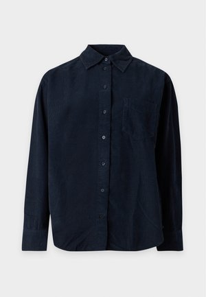 GANT, REL CORDROY SHIRT - Риза с копчета - evening blue