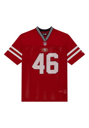 New Era, SAN FRANCISCO TEE - Triko s potiskem - red/white