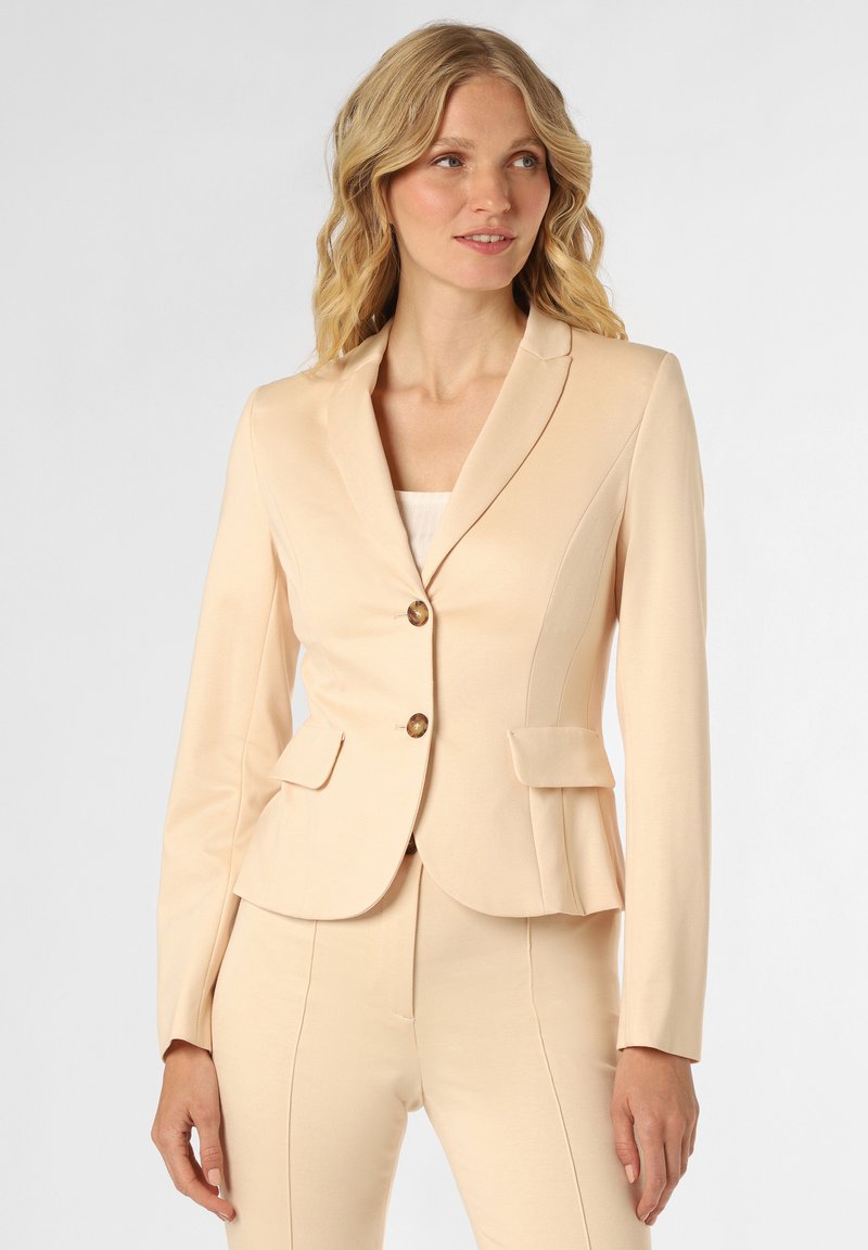 Marc Cain Blazer zandkleur Marc Cain Blazer zandkleur