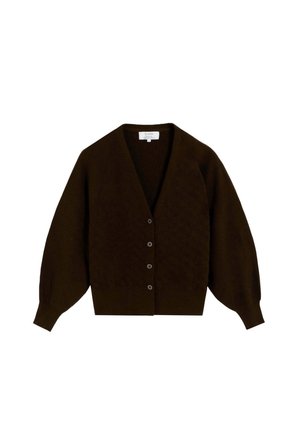 Chaqueta de punto - dark brown