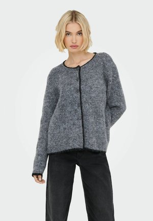 JDYZOEY - Vesta na kopčanje - dark grey melange