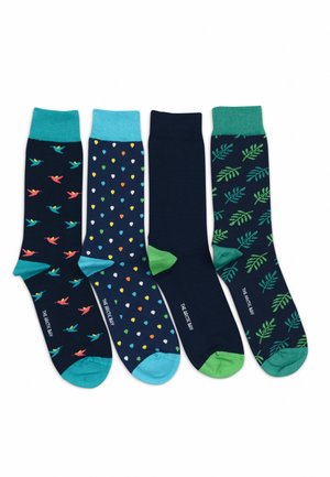 GIFT BOX DEEP BLUE EDITION 4 PACK UNISEX - Socks - dark blue