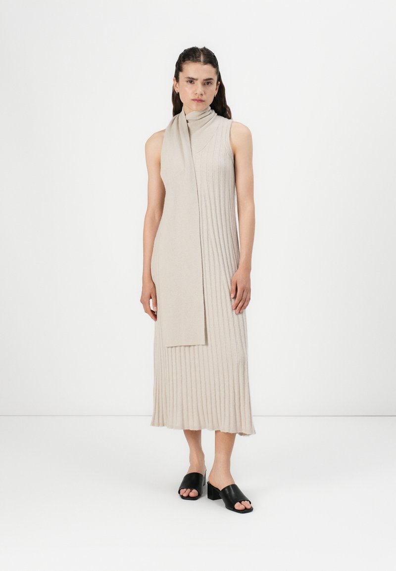 Replay SCARF NECK DRESS - Sarafanas - winter white