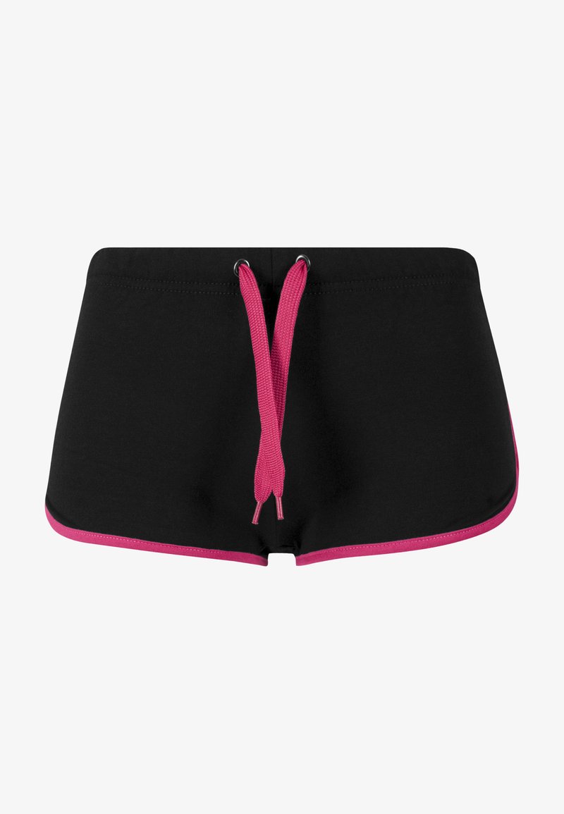 Urban Classics HOT - Šortai - blk/fuc