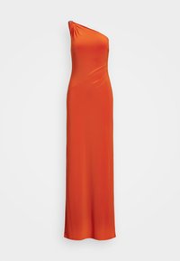 JERSEY ONE SHOULDER GOWN - Occasion wear - orange
