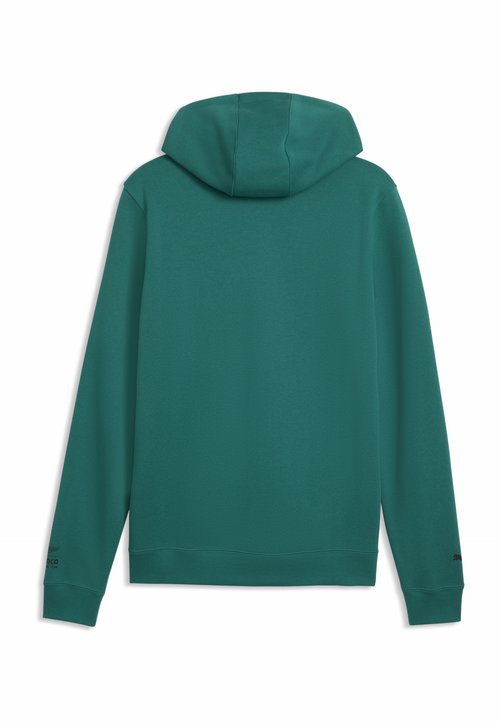 PUMA Sudaderas de Casual de Hombre AMF1 Essential Sweat Logo Hood Verde — foto 5