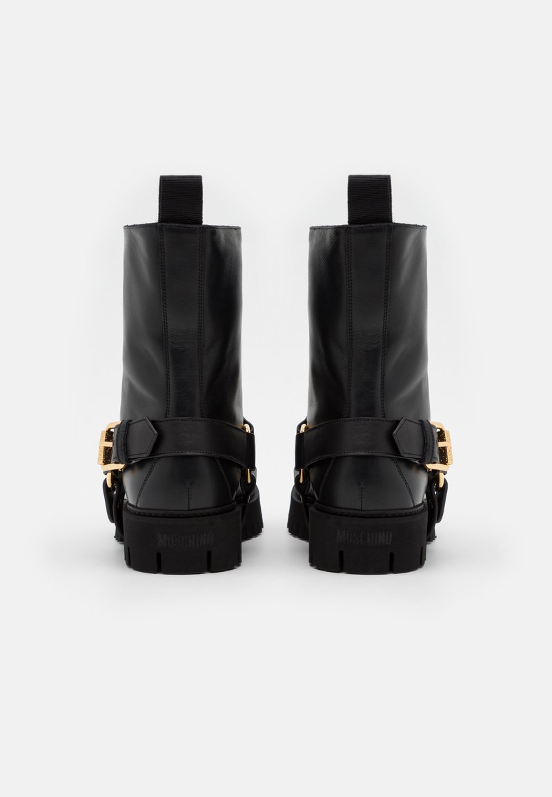 Herren Bekleidung | MOSCHINO Stiefelette nero/schwarz - MW18216 Herren Bekleidung | MOSCHINO Stiefelette nero/schwarz - MW18216