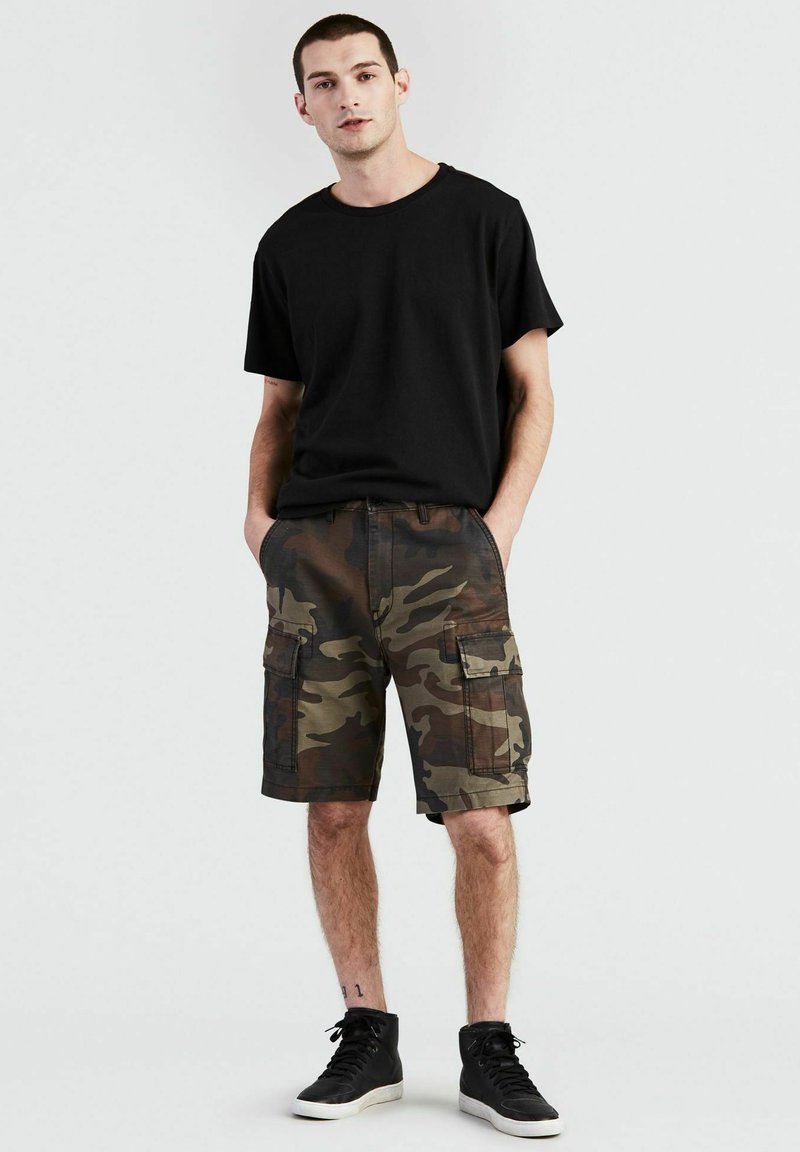 Levi’s® Shorts groen gemêleerd