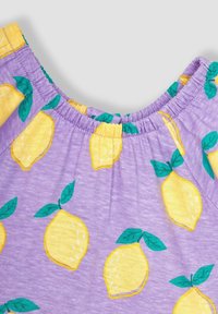 JoJo Maman Bébé RUFFLE SLEEVE TIERED- REGULAR FIT - Trikotaažkleit - lilac purple lemon