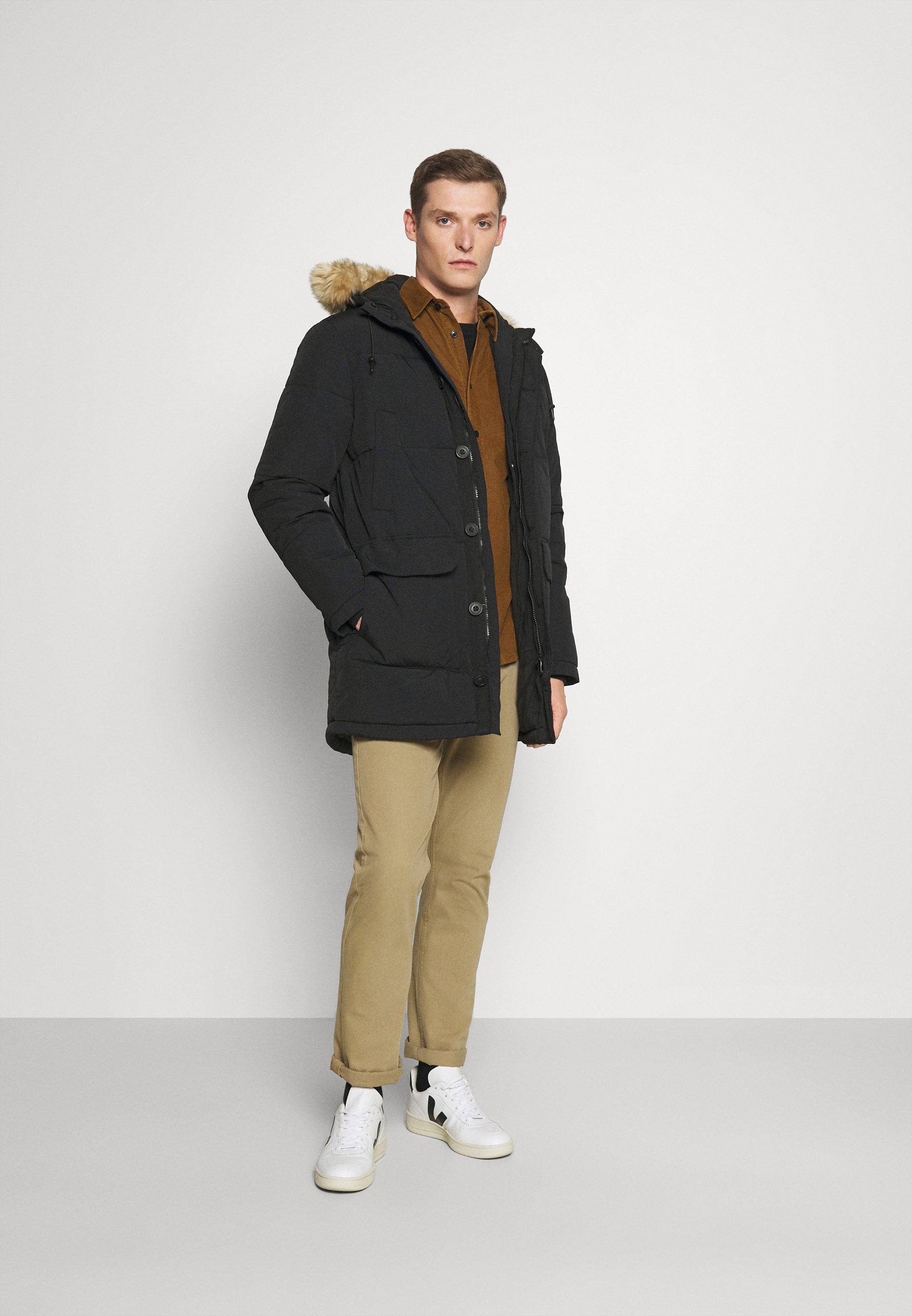 puffer longline jacket