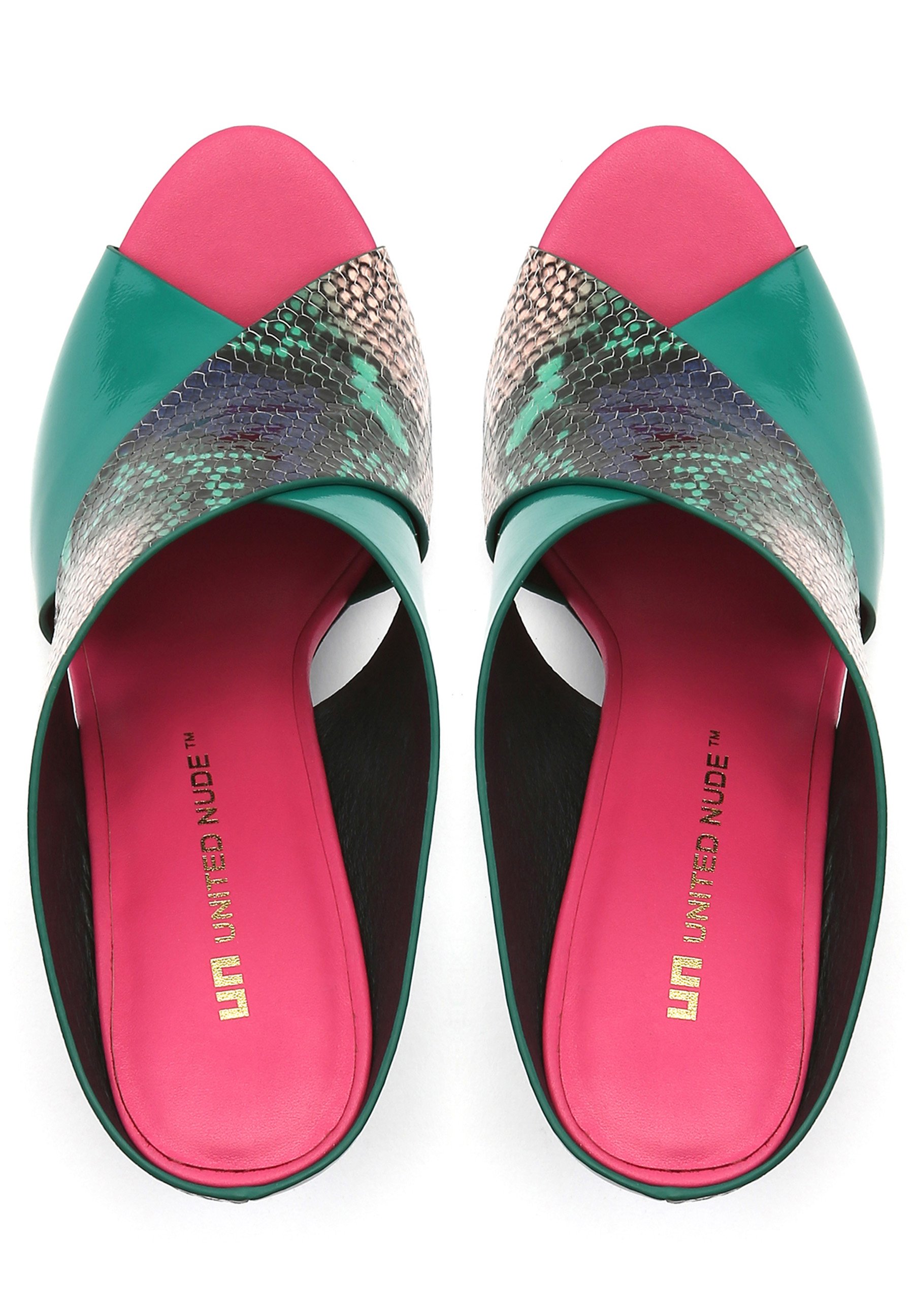 United Nude Heeled mules - candy snake 