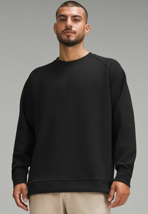 SMOOTH SPACER CREW - Pusa - black