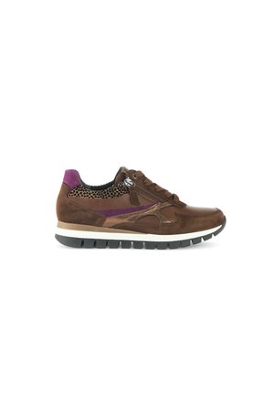 Gabor Sneakers laag - sattel bron orchid