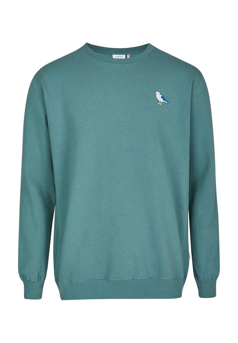 Cleptomanicx GULL - Sweatshirt - north atlantic/türkis - Zalando.de